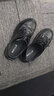 百麗質(zhì)感商務(wù)休閑皮鞋男牛皮舒適通勤鞋A2323AM6 黑色-系帶 41 曬單實(shí)拍圖