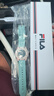 斐樂(lè )（FILA）電子手表運動(dòng)手表女小學(xué)生初中生防水夜光鬧鐘電子表 6658-004 曬單實(shí)拍圖