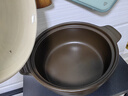 愛(ài)仕達（ASD）砂鍋煲湯燉鍋3.5L淺湯煲陶瓷煲仔飯砂鍋沙鍋燃氣RXC35A2WG 曬單實(shí)拍圖