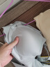 雅鹿孕婦哺乳內(nèi)衣前開扣懷孕期聚攏防下垂文胸罩產(chǎn)后喂奶專用夏季薄款 灰藍色 34/75 BC 曬單實拍圖