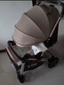 奔昂 嬰兒推車(chē)可坐可躺輕便避震寶寶折疊嬰兒車(chē)雙向BB童車(chē)手推車(chē) 升級卡其+一鍵單手收+可坐躺+可雙向推行+四輪高配 曬單實(shí)拍圖