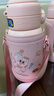 UOOHA兒童保溫杯大容量316L不銹鋼水杯送男女士高顏值吸管直飲背帶杯子 曬單實(shí)拍圖