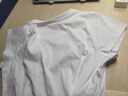 JD FASHION京東自有品牌50支液氨棉高級感短袖女t恤26新款水光t內搭打底衫 曬單實(shí)拍圖