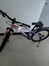 鳳凰官方旗艦店兒童自行車(chē)男女變速青少年學(xué)生山地車(chē)碟剎賽車(chē) 星際 粉紫【單速】輻條輪 22寸【適合130-170cm】 曬單實(shí)拍圖