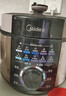 美的（Midea）電壓力鍋電高壓鍋家用6L大容量多功能電飯煲5L高壓電飯鍋不粘雙膽智能煮飯煲湯一鍵排氣4-5人用 【高壓快煮】家庭首選 6L 一鍋雙膽 曬單實(shí)拍圖