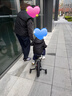 優(yōu)貝（RoyalBaby）易騎表演車(chē)兒童自行車(chē)男孩童車(chē)女孩中大童男童單車(chē) 14寸北極銀 曬單實(shí)拍圖
