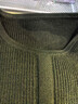 晚白【新品】2026春款氣質(zhì)顯白設計感韓系毛衣收腰顯瘦彈力針織衫女 墨綠色 M 曬單實(shí)拍圖