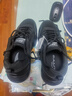 安踏男鞋運動(dòng)鞋男春夏季男士軟底網(wǎng)面透氣跑步鞋休閑鞋皮面防水鞋子男 【熱賣(mài)推薦款春季新款男鞋】黑色 42 （8.5碼） 曬單實(shí)拍圖