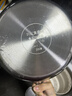 【采銷(xiāo)推薦】真316L不銹鋼雪平鍋小奶鍋 蒸鍋湯鍋嬰兒輔食鍋 316L加厚20CM帶蓋【母嬰級/無(wú)涂層】 曬單實(shí)拍圖