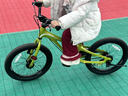 優(yōu)貝（RoyalBaby）兒童自行車(chē)鎂合金男女單車(chē) 月亮系列5-9歲 宇航員18寸 檸檬綠 曬單實(shí)拍圖