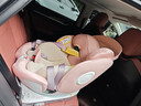 袋鼠爸爸（EURO KIDS）安全座椅0-12歲360度旋轉新生兒車(chē)載座椅新國標星途Air落霞粉 曬單實(shí)拍圖