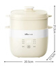小熊（Bear）煮蛋器 蒸蛋器 溫泉蛋機 智能定時(shí)自動(dòng)斷電 煮雞蛋神器溏心蛋茶葉蛋 小型蒸鍋早餐一體機ZDQ-T10Y2 曬單實(shí)拍圖