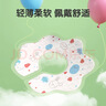 安可新一次性口水巾嬰兒圍兜寶寶圍嘴新生兒免洗內徑加大飯兜40片兔子款 曬單實(shí)拍圖
