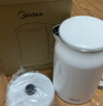 美的（Midea）電熱水壺家用燒水壺泡茶0涂層食品級304不銹鋼自動(dòng)斷電雙層防燙全鋼無(wú)縫1.5L大容量 MK-HJ1566 曬單實(shí)拍圖