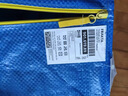 宜家（IKEA）FRAKTA弗拉塔大容量購物袋可折疊簡(jiǎn)易收納袋手提袋外出學(xué)生宿舍 【超大號】藍色袋 曬單實(shí)拍圖