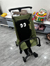 丸丫口袋推車(chē)T2旅行家嬰兒推車(chē)輕便可折疊登飛機兒童t2-2新款遛娃神器 T2-2叢林綠+原裝靠墊+頂棚置物籃 曬單實(shí)拍圖