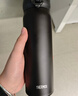 膳魔師（THERMOS）保溫杯不銹鋼水杯磨砂黑500ml保冷杯便攜JNL-502新年送禮 曬單實(shí)拍圖