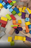 Hape嬰兒玩具 堆堆塔疊疊樂(lè )不倒翁積木玩具  益智玩具兒童禮物 80粒積木桶裝 1-3Y E8402 曬單實(shí)拍圖