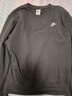 耐克(NIKE)男春秋圓領(lǐng)衛衣 休閑運動(dòng) 時(shí)尚簡(jiǎn)約FN3889-010黑 XL 曬單實(shí)拍圖