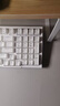 RKR98三模機械鍵盤(pán)無(wú)線(xiàn)有線(xiàn)藍牙99鍵電腦辦公輕音軸體可游戲全鍵無(wú)沖長(cháng)續航無(wú)光ABS鍵帽白色輕羽軸 曬單實(shí)拍圖