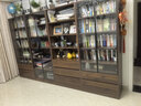 紅森集ENF級歐松板書(shū)柜玻璃門(mén)展示柜家用客廳實(shí)木手辦一體整墻到頂書(shū)架 01+02+03【ENF級歐松板】 曬單實(shí)拍圖
