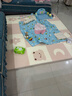 貝肽斯爬爬墊整張加厚家用早教中心地墊嬰幼兒爬行墊防摔180*200*2.5cm 曬單實(shí)拍圖