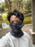 安德瑪（Under Armour）防曬面罩男士掛耳騎行夏季冰絲口罩圍脖套頭巾男女騎手防風(fēng)塵登山 曬單實(shí)拍圖