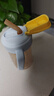 小土豆（potato）兒童水杯PP牛奶杯直飲吸管杯幼兒園開(kāi)學(xué)2歲以上 330ml星芒藍 曬單實(shí)拍圖