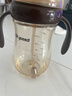 世喜奶瓶6-9個(gè)月以上大寶寶ppsu嬰兒仿母乳奶嘴帶重力球手柄300ml 曬單實(shí)拍圖