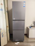 海爾（Haier）冰箱三開(kāi)門(mén)風(fēng)冷無(wú)霜283升一級雙變節能零下-30℃度深冷速凍家用小戶(hù)型高顏值電冰箱冰箱小型 左右開(kāi)門(mén)可調+食品級安全材質(zhì)+省電1級能效 曬單實(shí)拍圖