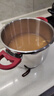 膳魔師高壓鍋壓力鍋單手開(kāi)合安全防爆304不銹鋼灶具通用年會(huì )禮品送禮 勃艮第紅-黃金容量 22cm 6L 曬單實(shí)拍圖