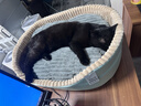 華元寵具（hoopet）貓窩四季通用貓咪床狗狗窩秋冬季保暖寵物沙發(fā)小型犬可拆洗睡墊子 曬單實(shí)拍圖