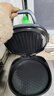 九陽(yáng)（Joyoung）【升級0氟】家用電餅鐺三明治機早餐機 36mm加深烤盤(pán)煎烤機 雙面加熱 大火力蒸汽烤肉餅鐺GK128 曬單實(shí)拍圖