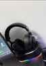 邁從（MCHOSE）V9 Turbo游戲耳機頭戴式四模三角洲行動(dòng)【白澤同款】電競電腦耳機fps吃雞磁吸無(wú)線(xiàn)充底座7.1聲道 V9 Turbo+(無(wú)線(xiàn)充) 黑金色 曬單實(shí)拍圖