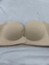 草本初色無(wú)肩帶內衣女抹胸前扣可調節小胸聚攏上托防滑隱形無(wú)痕文胸罩新款 曬單實(shí)拍圖