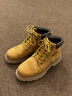 駱駝（CAMEL）王俊凱同款馬丁靴高幫戶(hù)外工裝大黃靴男 GE122W7757T 金黃 42 曬單實(shí)拍圖