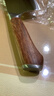 京東京造 9系菜刀 刀具切菜肉廚師專(zhuān)用【9鉻鋼材】花梨木柄切片刀 曬單實(shí)拍圖