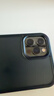 品勝 適用蘋(píng)果12手機殼 iphone12/12Pro通用磨砂質(zhì)感透明手機保護套防摔手機殼 黑 曬單實(shí)拍圖