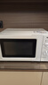 格蘭仕（Galanz）微波爐家用小型360°轉盤(pán)快捷加熱旋鈕操控17L家用容量易潔內膽操作便捷微波爐 V1 曬單實(shí)拍圖