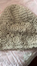 卡蒙（Kenmont）帽子女秋季手編鏤空鉤花針織帽大頭圍綿羊毛毛線(xiàn)帽冷帽km-9565 曬單實(shí)拍圖