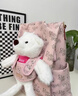 NOISY TEDDY[徐藝洋同款]NOISY TEDDY2025新款嘻鬧泰迪草莓酪甜甜圈時(shí)尚背包 粉色 小號（23*26*11cm） 曬單實(shí)拍圖