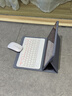 衛神 WESENS適用oppopadair5藍牙鍵盤(pán)pad5保護殼oppopad4pro防摔一加平板2pro電腦保護套磁吸可分離防彎硅膠 薰衣紫+白鍵盤(pán)+白鼠標 OPPO pad5 12.1英寸 曬單實(shí)拍圖