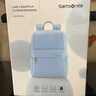 新秀麗（Samsonite）雙肩包14英寸筆記本電腦包 男女大容量背包書(shū)包 商務(wù)通勤出差旅行 藍色微瑕款特價(jià)清倉【嚴禁干洗熱風(fēng)機烘干】 曬單實(shí)拍圖