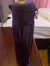 膳魔師（THERMOS）純色316L不銹鋼保溫杯學(xué)生成人直飲杯升級安全鎖扣500ML  紫 曬單實(shí)拍圖