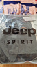JEEP SPIRIT吉普純棉休閑褲男春季寬松直筒褲子男工裝闊腿褲 灰色 XL 曬單實(shí)拍圖