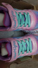Skechers斯凱奇童鞋女童運動(dòng)鞋閃燈鞋開(kāi)關(guān)魔術(shù)貼兒童休閑公主鞋302315L 粉紅色/多彩色/PKMT 31 曬單實(shí)拍圖