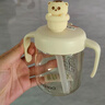 英氏（YEEHOO）兒童水杯嬰兒寶寶牛奶杯子吸管奶瓶1-3歲學(xué)飲杯吸管杯幼兒園 曬單實(shí)拍圖