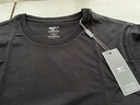 七匹狼【100%棉】短袖男士純棉T恤跑步運動(dòng)透氣全棉小白t家居吸汗衫 曬單實(shí)拍圖