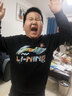 李寧衛衣秋冬季青少年男女款加絨加厚長(cháng)袖T恤套頭衫運動(dòng)上衣打底衫 曬單實(shí)拍圖