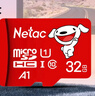 朗科（Netac）32GB TF（MicroSD）存儲卡 A1 U1 V10 4K 高度耐用行車(chē)記錄儀&監控攝像頭內存卡 讀速100MB/s 曬單實(shí)拍圖
